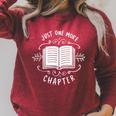 Librarian Just One More Chapter Bookish Cute Book Reading Raglan Sleeve Sweatshirt Heather Dust Librarian Just One More Chapter Bookish Cute Book Reading Raglan Sleeve Sweatshirt Heather Dust