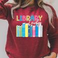 Library Lady Librarian Book Lover Raglan Sleeve Sweatshirt Heather Dust Library Lady Librarian Book Lover Raglan Sleeve Sweatshirt Heather Dust