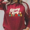 Library Lady School Librarian Cataloger Books Book Lover Raglan Sleeve Sweatshirt Heather Dust Library Lady School Librarian Cataloger Books Book Lover Raglan Sleeve Sweatshirt Heather Dust
