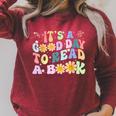 Library Reading Lovers It's Good Day To Read Book Raglan Sleeve Sweatshirt Heather Dust Library Reading Lovers It's Good Day To Read Book Raglan Sleeve Sweatshirt Heather Dust