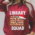 Library Squad Christmas Book Team Xmas Reading Lover Raglan Sleeve Sweatshirt Heather Dust Library Squad Christmas Book Team Xmas Reading Lover Raglan Sleeve Sweatshirt Heather Dust