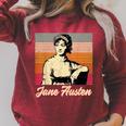 Literary Book Club Fans Vintage Jane Austen Raglan Sleeve Sweatshirt Heather Dust Literary Book Club Fans Vintage Jane Austen Raglan Sleeve Sweatshirt Heather Dust