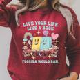 Live Your-Life Like A Book Florida Would Ban Raglan Sleeve Sweatshirt Heather Dust Live Your-Life Like A Book Florida Would Ban Raglan Sleeve Sweatshirt Heather Dust