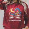 Lost In A Good Book Moon And Stars Fantasy BookTok Raglan Sleeve Sweatshirt Heather Dust Lost In A Good Book Moon And Stars Fantasy BookTok Raglan Sleeve Sweatshirt Heather Dust
