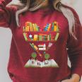 I Love Reading Heart Love Books l Books Lovers Raglan Sleeve Sweatshirt Heather Dust