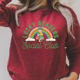 Lucky Readers Social Club Leprechaun St Patricks Book Lover Raglan Sleeve Sweatshirt Heather Dust Lucky Readers Social Club Leprechaun St Patricks Book Lover Raglan Sleeve Sweatshirt Heather Dust