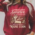 Maine Coon Mom Book Lover Reading Cat Bookworm Raglan Sleeve Sweatshirt Heather Dust Maine Coon Mom Book Lover Reading Cat Bookworm Raglan Sleeve Sweatshirt Heather Dust