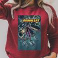 Marvel Comixology Ironheart Issue 3 Comic Book Cover Raglan Sleeve Sweatshirt Heather Dust Marvel Comixology Ironheart Issue 3 Comic Book Cover Raglan Sleeve Sweatshirt Heather Dust