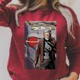 Marvel Comixology Old Man Quill Last Heist Comic Book Cover Raglan Sleeve Sweatshirt Heather Dust