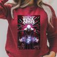 Marvel Comixology Order Ebony Maw Comic Book Cover Raglan Sleeve Sweatshirt Heather Dust Marvel Comixology Order Ebony Maw Comic Book Cover Raglan Sleeve Sweatshirt Heather Dust