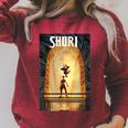 Marvel Comixology Shuri And Spider-Man Comic Book Cover Raglan Sleeve Sweatshirt Heather Dust Marvel Comixology Shuri And Spider-Man Comic Book Cover Raglan Sleeve Sweatshirt Heather Dust