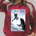 Marvel Comixology Wolverine Long Nights Comic Book Cover Raglan Sleeve Sweatshirt Heather Dust Marvel Comixology Wolverine Long Nights Comic Book Cover Raglan Sleeve Sweatshirt Heather Dust