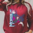 Marvel Morbius Comic Book Retro Raglan Sleeve Sweatshirt Heather Dust