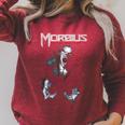 Marvel Morbius The Living Vampire 1 Comic Book Cover Raglan Sleeve Sweatshirt Heather Dust