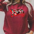 Marvel X-Men '97 & Bold Comic Book Logo Fill Raglan Sleeve Sweatshirt Heather Dust
