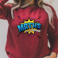 Maths Is My Superpower Comic Book Style Raglan Sleeve Sweatshirt Heather Dust Maths Is My Superpower Comic Book Style Raglan Sleeve Sweatshirt Heather Dust