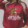 Memeber Of Cool Book Dragon Mythical Creatures Raglan Sleeve Sweatshirt Heather Dust Memeber Of Cool Book Dragon Mythical Creatures Raglan Sleeve Sweatshirt Heather Dust