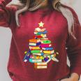 Merry Christmas Tree Reading Books Nerd Raglan Sleeve Sweatshirt Heather Dust Merry Christmas Tree Reading Books Nerd Raglan Sleeve Sweatshirt Heather Dust
