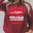 Never Mess With An English Teacher We'Ll Use Words Books Men Women Raglan Sleeve Sweatshirt Heather Dust Never Mess With An English Teacher We'Ll Use Words Books Men Women Raglan Sleeve Sweatshirt Heather Dust
