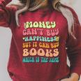 Money Can't Buy Happiness But It Can Buy Books Lover Raglan Sleeve Sweatshirt Heather Dust Money Can't Buy Happiness But It Can Buy Books Lover Raglan Sleeve Sweatshirt Heather Dust