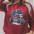 Morally Grey Book Club Floral Book Lover Graphic Raglan Sleeve Sweatshirt Heather Dust Morally Grey Book Club Floral Book Lover Graphic Raglan Sleeve Sweatshirt Heather Dust