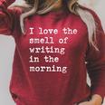 Morning Writing Author Book Journalist Novelist Raglan Sleeve Sweatshirt Heather Dust Morning Writing Author Book Journalist Novelist Raglan Sleeve Sweatshirt Heather Dust