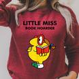 Mr Men Little Miss Meme Little Miss Book Hoarder Raglan Sleeve Sweatshirt Heather Dust Mr Men Little Miss Meme Little Miss Book Hoarder Raglan Sleeve Sweatshirt Heather Dust