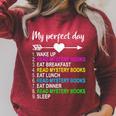Mystery Books Shirt Perfect Day Reading Mystery Lover Raglan Sleeve Sweatshirt Heather Dust