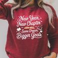 New Year New Chapter Same Dream Bigger Goals 2026 Book Lover Raglan Sleeve Sweatshirt Heather Dust New Year New Chapter Same Dream Bigger Goals 2026 Book Lover Raglan Sleeve Sweatshirt Heather Dust