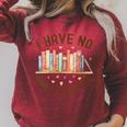 I Have No Shelf Control Librariancore Book Lover Raglan Sleeve Sweatshirt Heather Dust I Have No Shelf Control Librariancore Book Lover Raglan Sleeve Sweatshirt Heather Dust