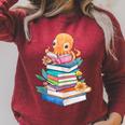 Octopus Reading Bookworm Book Reading Octopus Lover Raglan Sleeve Sweatshirt Heather Dust Octopus Reading Bookworm Book Reading Octopus Lover Raglan Sleeve Sweatshirt Heather Dust
