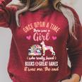 Once Upon a Girl Who Loved Great Danes & Books Raglan Sleeve Sweatshirt Heather Dust Once Upon a Girl Who Loved Great Danes & Books Raglan Sleeve Sweatshirt Heather Dust