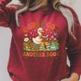Oops I Got Another Books Silly Goose Reading Books Raglan Sleeve Sweatshirt Heather Dust
