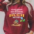 Owl Nicht Tollpatschig Bin Huchbegabt Reading Books Raglan Sleeve Sweatshirt Heather Dust
