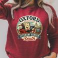 Oxford Mississippi Literary Center Book Lover Vintage Premium Tri-Blend Raglan Sleeve Sweatshirt Heather Dust