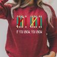Pencil If You Know You Know 6 7 Reading Book Christmas Raglan Sleeve Sweatshirt Heather Dust