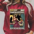 Phantom Mysteries Vintage Horror Comic Book Cover Raglan Sleeve Sweatshirt Heather Dust Phantom Mysteries Vintage Horror Comic Book Cover Raglan Sleeve Sweatshirt Heather Dust