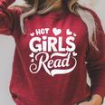 Pink Preppy Aesthetic Hot Girls Read Book Lovers Bookish Raglan Sleeve Sweatshirt Heather Dust Pink Preppy Aesthetic Hot Girls Read Book Lovers Bookish Raglan Sleeve Sweatshirt Heather Dust