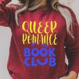 Queer Romance Book Club Raglan Sleeve Sweatshirt Heather Dust Queer Romance Book Club Raglan Sleeve Sweatshirt Heather Dust