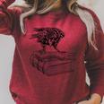 Raven Crow Book Aesthetic Dark Academia Bookworm Raglan Sleeve Sweatshirt Heather Dust Raven Crow Book Aesthetic Dark Academia Bookworm Raglan Sleeve Sweatshirt Heather Dust