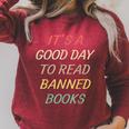 I Read Banned Books Week Read Banned Books Raglan Sleeve Sweatshirt Heather Dust