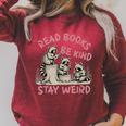 Read Book Be Kind Stay Weird Book Reader Lover Bookworm Raglan Sleeve Sweatshirt Heather Dust Read Book Be Kind Stay Weird Book Reader Lover Bookworm Raglan Sleeve Sweatshirt Heather Dust