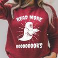 Read More Books Booooks Teacher Halloween For Men Women Raglan Sleeve Sweatshirt Heather Dust Read More Books Booooks Teacher Halloween For Men Women Raglan Sleeve Sweatshirt Heather Dust