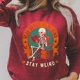 Read Books Be Kind Stay Weird Skeleton Reading Goth Bookish Premium Raglan Sleeve Sweatshirt Heather Dust Read Books Be Kind Stay Weird Skeleton Reading Goth Bookish Premium Raglan Sleeve Sweatshirt Heather Dust