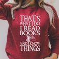 I Read Books And I Know Things Quote For Readers Raglan Sleeve Sweatshirt Heather Dust I Read Books And I Know Things Quote For Readers Raglan Sleeve Sweatshirt Heather Dust