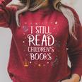 I Still Read Childrens Books For Kindergarten Teacher Raglan Sleeve Sweatshirt Heather Dust I Still Read Childrens Books For Kindergarten Teacher Raglan Sleeve Sweatshirt Heather Dust
