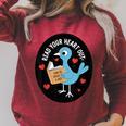 Read Your Heart Out How To Drive A Bus Book Lover Reading Raglan Sleeve Sweatshirt Heather Dust