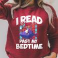 I Read Past My Bedtime Book Bookworm Raglan Sleeve Sweatshirt Heather Dust I Read Past My Bedtime Book Bookworm Raglan Sleeve Sweatshirt Heather Dust