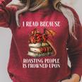 I Read Because Roasting People Is Frowned Upon Dragon Book Premium Tri-Blend Raglan Sleeve Sweatshirt Heather Dust I Read Because Roasting People Is Frowned Upon Dragon Book Premium Tri-Blend Raglan Sleeve Sweatshirt Heather Dust