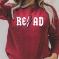 Read Rock N Roll Reading Rock Star Books Lover Raglan Sleeve Sweatshirt Heather Dust Read Rock N Roll Reading Rock Star Books Lover Raglan Sleeve Sweatshirt Heather Dust